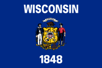 Search Craigslist Wisconsin - State Flag